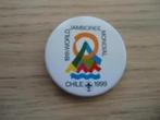 1 scouting button, 19th World Jamboree Mondial 1999, Verzamelen, Scouting, Embleem, Speld of Insigne, Zo goed als nieuw, Verzenden
