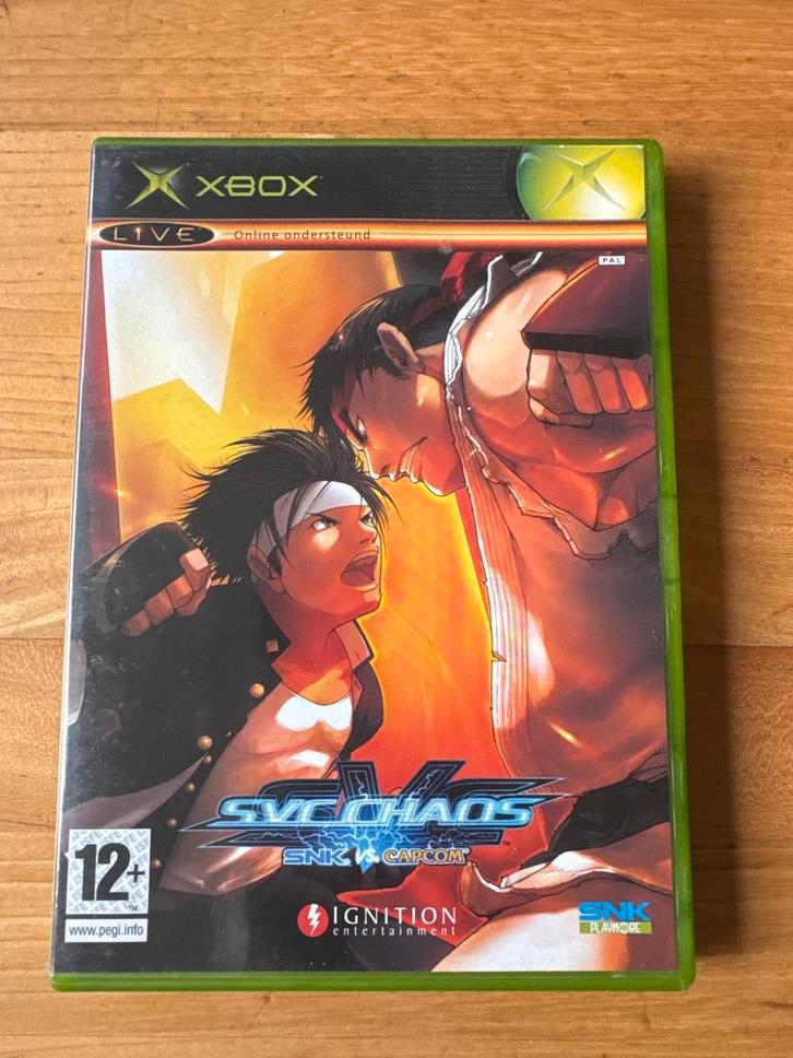 SVC Chaos SNK vs Capcom - Xbox, Spelcomputers en Games, Games | Xbox Original, Gebruikt, Vechten, 2 spelers, Vanaf 12 jaar, Ophalen of Verzenden