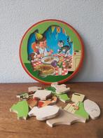 Vintage houten Simplex Toys puzzel Feest, Ophalen of Verzenden, Zo goed als nieuw