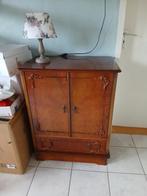 Notenhouten kastje, Huis en Inrichting, Ophalen, Zo goed als nieuw, 25 tot 50 cm, 50 tot 100 cm