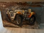 3D schilderij | metaal | wandbord | oldtimer | mancave, Ophalen, Nieuw, Auto