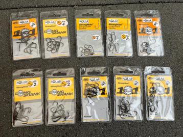 adv 249 / NIEUW mixset  10 pakjes haakjes SOLAR beschikbaar voor biedingen