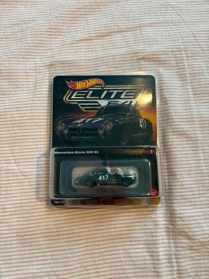 Hot Wheels Elite64 300SL, Hobby en Vrije tijd, Modelauto's | Overige schalen, Nieuw, Auto, Ophalen of Verzenden