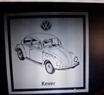 Volkswagen Kever op spiegel., Antiek en Kunst, Ophalen of Verzenden