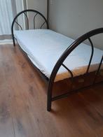 Eenpersoons bed, 90 cm, Gebruikt, Eenpersoons, Hout