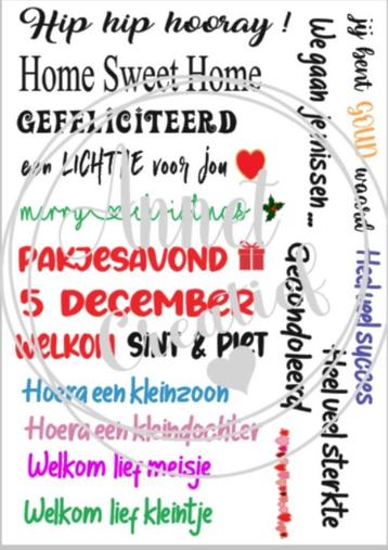 DIY A4 Decal voor kaarsen. beschikbaar voor biedingen