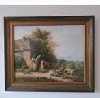 Schilderij met Pauw - Henk Roosink, Antiek en Kunst, Kunst | Schilderijen | Klassiek, Ophalen