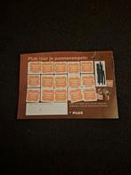 Volle spaarkaart plus pannen zegels, Plus, Ophalen of Verzenden