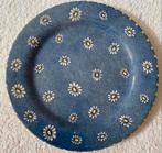 Serveer of ontbijtbordje met margrietjes. D. 20 cm., Ophalen of Verzenden, Zo goed als nieuw, Bord(en), Overige stijlen