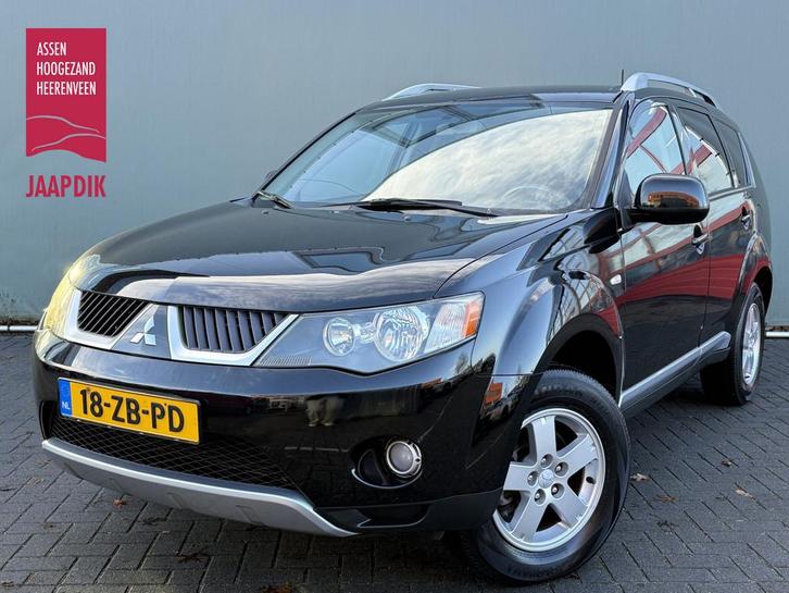 Mitsubishi Outlander BWJ 2007 2.4 Intro 170 PK Edition 2WD T, Auto's, Mitsubishi, Bedrijf, Te koop, Outlander, ABS, Airbags, Airconditioning