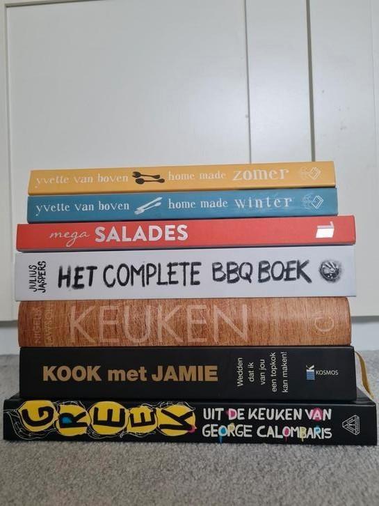 6 kookboeken van o.a. Nigella Lawson., Boeken, Kookboeken, Zo goed als nieuw, Ophalen