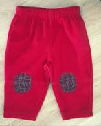 Rode fleece broek maat 74 *NIEUW* (0329), Kinderen en Baby's, Babykleding | Maat 74, Broekje, Nieuw, Ophalen of Verzenden, Jongetje