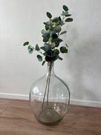 Grote glazen vaas / kruik, Huis en Inrichting, Woonaccessoires | Vazen, Ophalen, Overige kleuren, 50 tot 75 cm, Glas