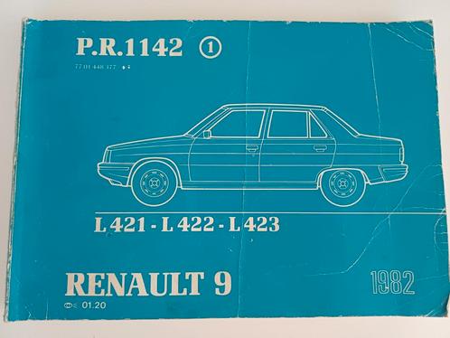 Renault 9 Handleiding - 1982 - L421/L422/L423, Auto diversen, Handleidingen en Instructieboekjes, Ophalen of Verzenden
