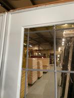 Set schuif / en-suite deuren met glas in lood 204x165.5cm., Ophalen of Verzenden