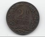 Nederland 2½ cent 1905 KM# 134, Postzegels en Munten, Ophalen of Verzenden, Koningin Wilhelmina, Overige waardes, Losse munt