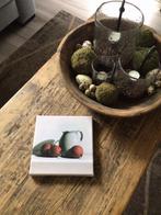 Canvasprint schilderijtje, kruik/fruit, sober landelijk, Ophalen of Verzenden