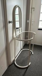 Kaptafel, wit, Zo goed als nieuw, Minder dan 100 cm, Hout, 50 tot 100 cm