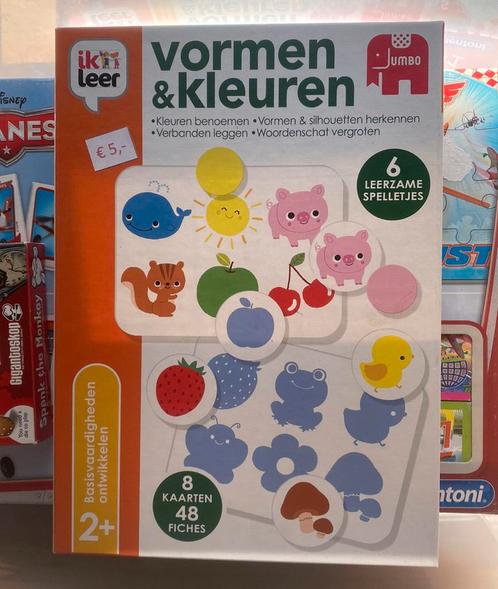 Jumbo Vormen & Kleuren - zelden gebruikt, Kinderen en Baby's, Speelgoed | Educatief en Creatief, Zo goed als nieuw, Ophalen of Verzenden