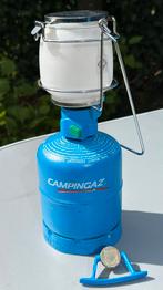 Campinggaz - Gaslamp + gasfles 901 leeg -> Omruilbaar, Caravans en Kamperen, Kampeeraccessoires, Gebruikt