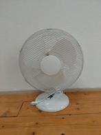 Tafelventilator ventilator Blokker 37cm diameter - Wit, Witgoed en Apparatuur, Ventilatoren, Ophalen of Verzenden, Zo goed als nieuw