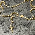 14k gouden rozenkrans ketting 60 cm dik model, Sieraden, Tassen en Uiterlijk, Kettingen, Ophalen of Verzenden, Nieuw, Goud