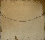 681. Olieverfschilderij, huisjes en boot, 2e helft 20e eeuw, Antiek en Kunst, Kunst | Schilderijen | Klassiek