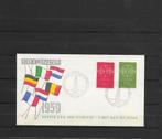 FDC E39, Europa uit 1959. Onbeschreven met open klep., Ophalen of Verzenden, Onbeschreven, Nederland