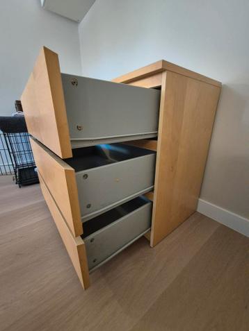 Malm ladekast 3 lades - afbeelding 4