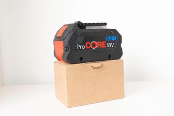 Bosch blauw 18v ProCORE 5.5Ah Li-ion accu beschikbaar voor biedingen