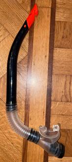 Snorkel zwart duikpijp duikpijpje scooba duiken snorkelen, Ophalen of Verzenden, Zo goed als nieuw