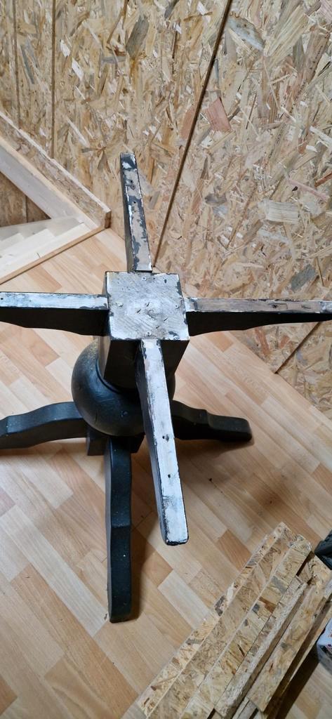 Onderstel Ronde Tafel - Hout, Huis en Inrichting, Tafelonderdelen, Gebruikt, Tafelpoot, 50 tot 100 cm, 50 tot 100 cm, Overige vormen