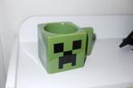 minecraft porcelein mok beker groen 9 x 9 x 9 cm, Verzamelen, Overige Verzamelen, Ophalen of Verzenden, Zo goed als nieuw, Minecraft