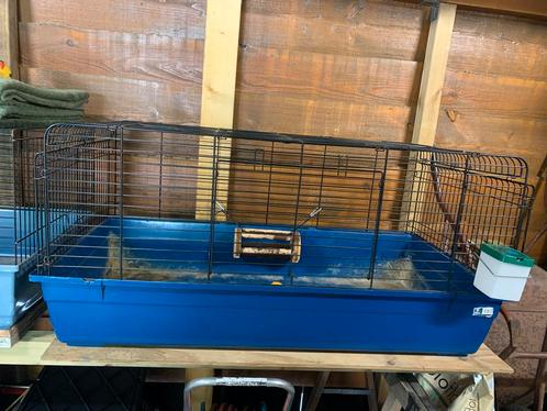 Grote konijnenkooi., Dieren en Toebehoren, Knaagdieren en Konijnen | Hokken en Kooien, Zo goed als nieuw, Kooi, Minder dan 60 cm