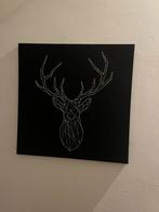Gratis schilderij hert, Ophalen, Zo goed als nieuw, Schilderij, Minder dan 50 cm