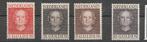 534-537 1949 Koningin Juliana MNH CERTIFICAAT, Postzegels en Munten, Postzegels | Nederland, Ophalen of Verzenden, Na 1940, Postfris