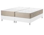 Boxspring Luxe van IKEA, 180x200cm, 5-comfort zones, NwStaat, Huis en Inrichting, Ophalen, Ikea, modern, chique, Wit, Tweepersoons