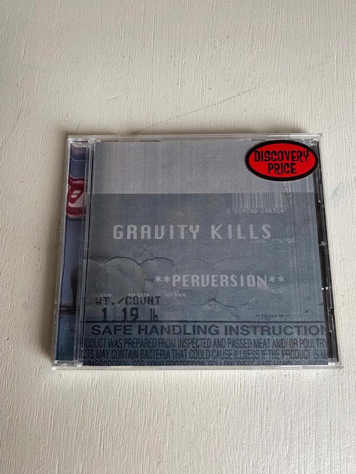 Gravity Kills - Perversion CD Industrial, Cd's en Dvd's, Cd's | Rock, Zo goed als nieuw, Alternative, Ophalen of Verzenden