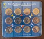 1 Euro munten - 12 Landen -, Ophalen of Verzenden, Nieuw