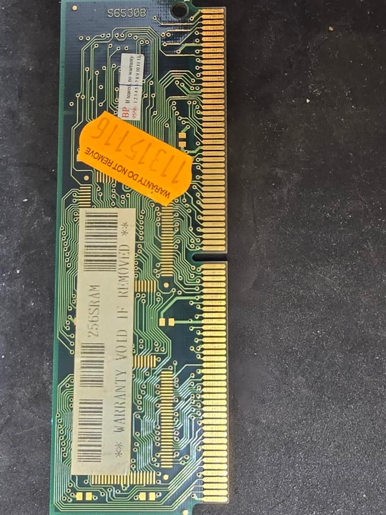 256SRAM Geheugenmodule - Vintage Computer RAM, Computers en Software, RAM geheugen, Onbekend, Overige soorten, Ophalen of Verzenden