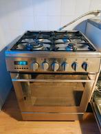 Gasfornuis met Oven - Gebruikt, Witgoed en Apparatuur, Gebruikt, Gas, 85 tot 90 cm, Hete lucht