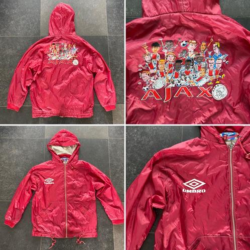 Vintage UMBRO Ajax jas seizoen 94/95 UNIEK, Verzamelen, Sportartikelen en Voetbal, Gebruikt, Shirt, Ajax, Ophalen of Verzenden