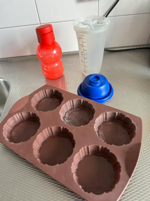 Ecofles, tartelette en shaker Tupperware, Huis en Inrichting, Keuken | Tupperware, Nieuw, Overige typen, Ophalen