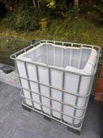 Ibc 1000 tbv openhaard hout, Doe-het-zelf en Verbouw, Kratten en Dozen, Ophalen, 100 cm of meer, 60 cm of meer, Zo goed als nieuw