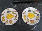 Twee blond amsterdam bordjes kaas, Huis en Inrichting, Keuken | Servies, Gebruikt, Blond Amsterdam, Ophalen of Verzenden, Bord(en)