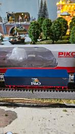 Piko p&o containerwagon, Hobby en Vrije tijd, Modeltreinen | H0, Gelijkstroom, Wagon, Zo goed als nieuw, Piko