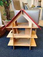 SCANDINAVISCH Houten Poppenhuis, Poppenhuis, Gebruikt, Onbekend, Ophalen of Verzenden