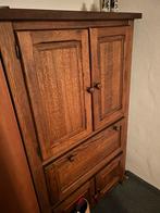 Grenen kast, Ophalen, Gebruikt, 120 tot 170 cm