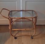 Rotan serveerwagen, Ophalen of Verzenden