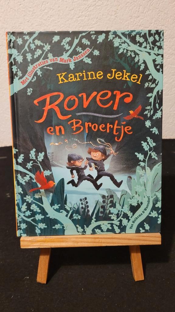 Kinderboek: Karine Jekel - Rover en broertje, Boeken, Kinderboeken | Jeugd | onder 10 jaar, Zo goed als nieuw, Fictie algemeen